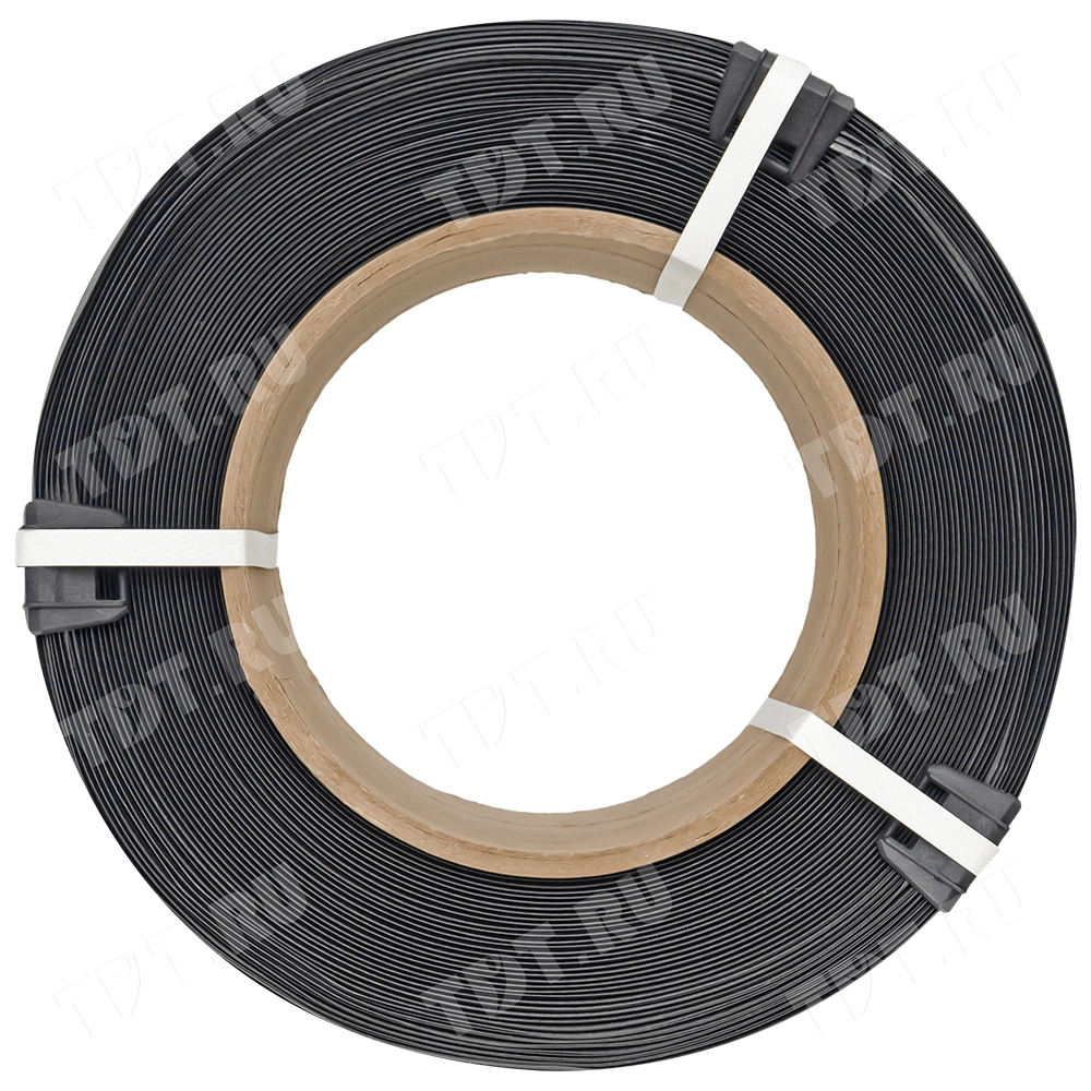 Стреппинг лента полипропиленовая (ПП), 15мм*0.8мм*2000м, серая