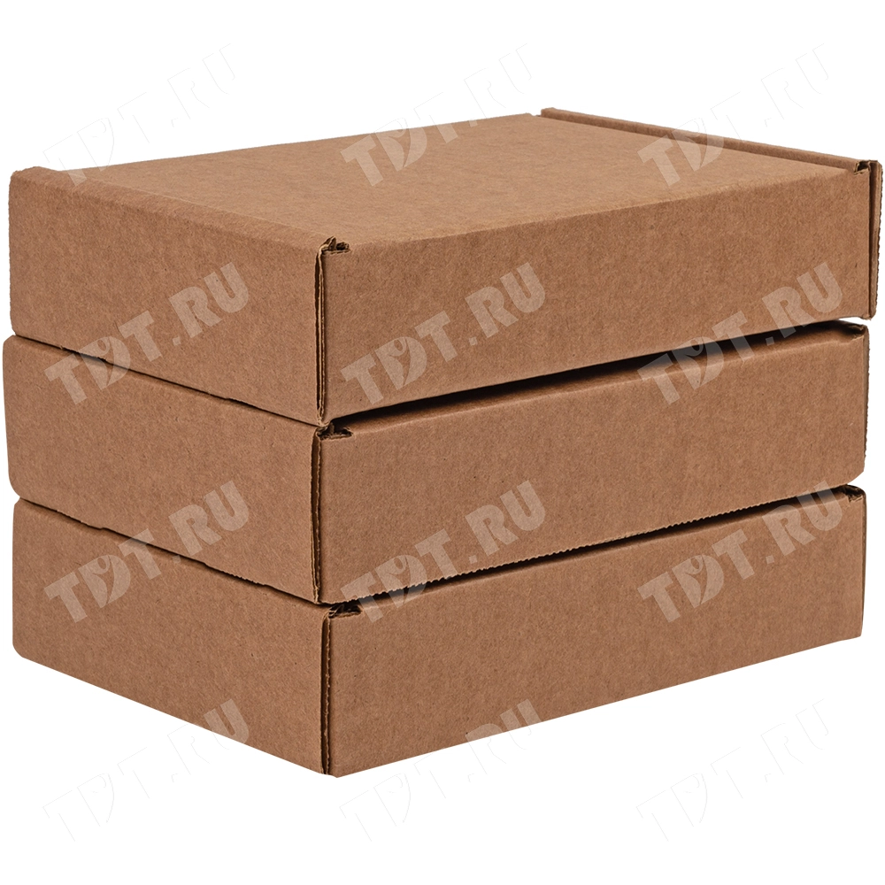 Короб №64/1-Ц, бурый, 170*130*40 мм, Т-23 В