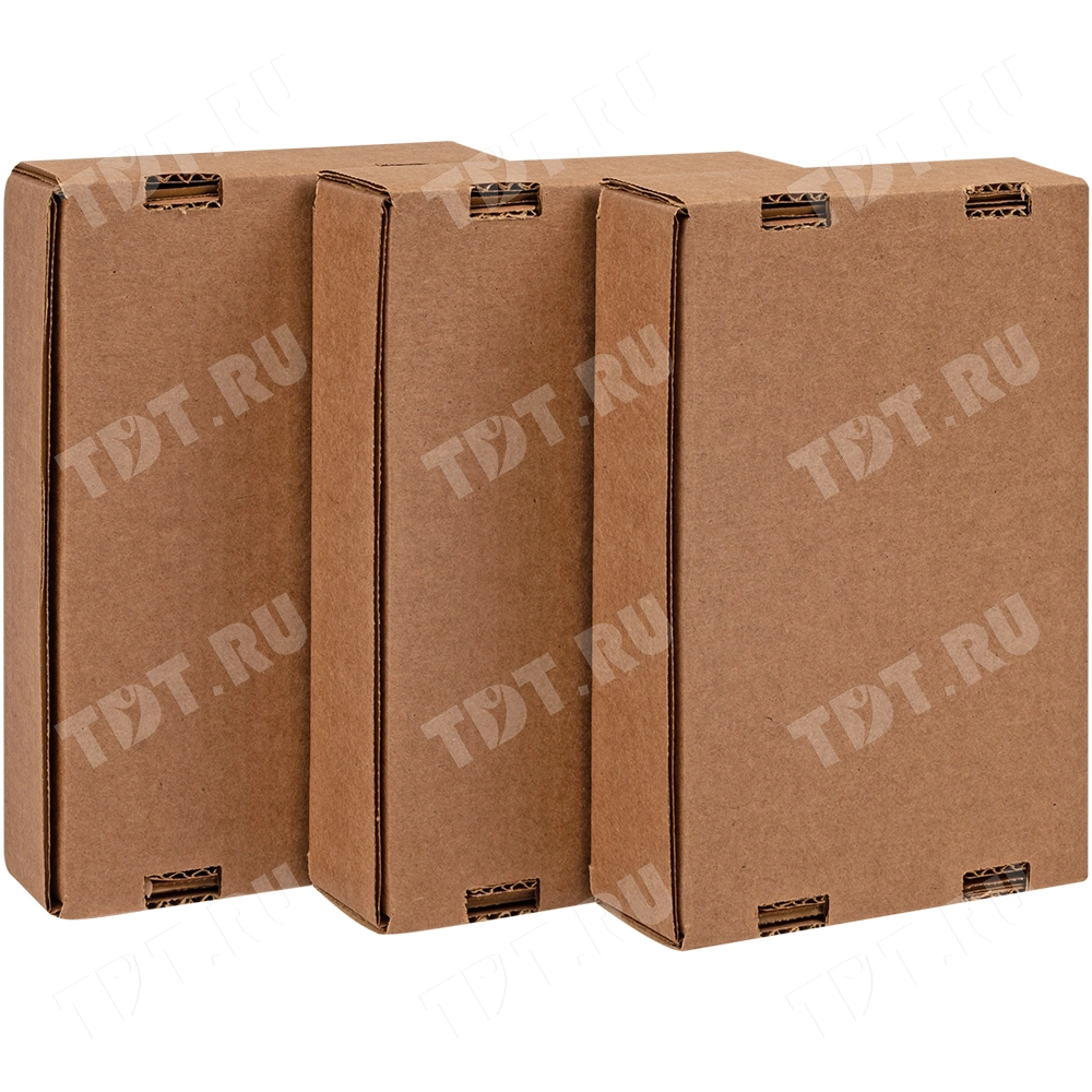 Короб №64/1-Ц, бурый, 170*130*40 мм, Т-23 В