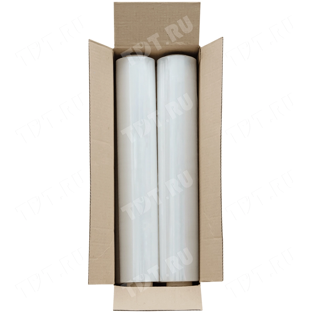 Стрейч пленка УНИВЕРСАЛ прозрачная, 500 мм, 20 мкм, 1.7 кг, 1 сорт