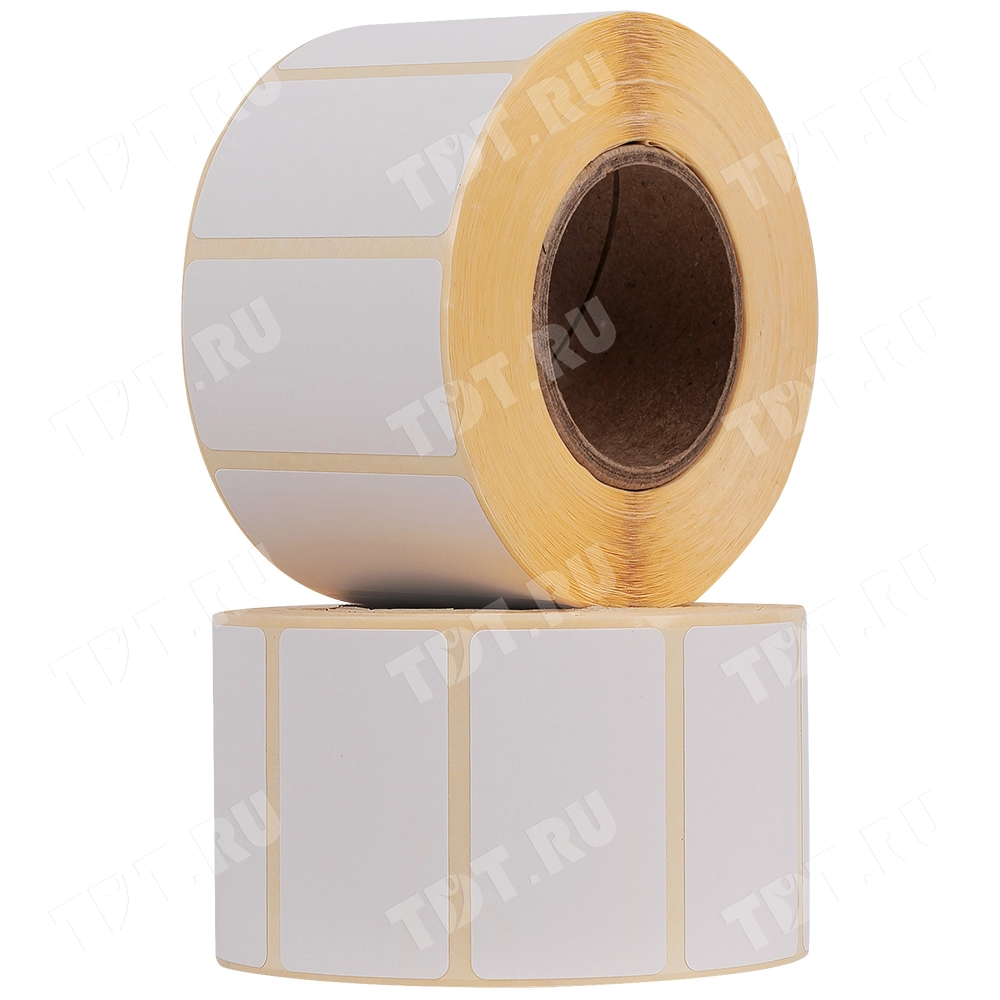 Термоэтикетки самоклеющиеся ЭКО 43*25 мм, втулка 40 мм, 1000 шт./рол.