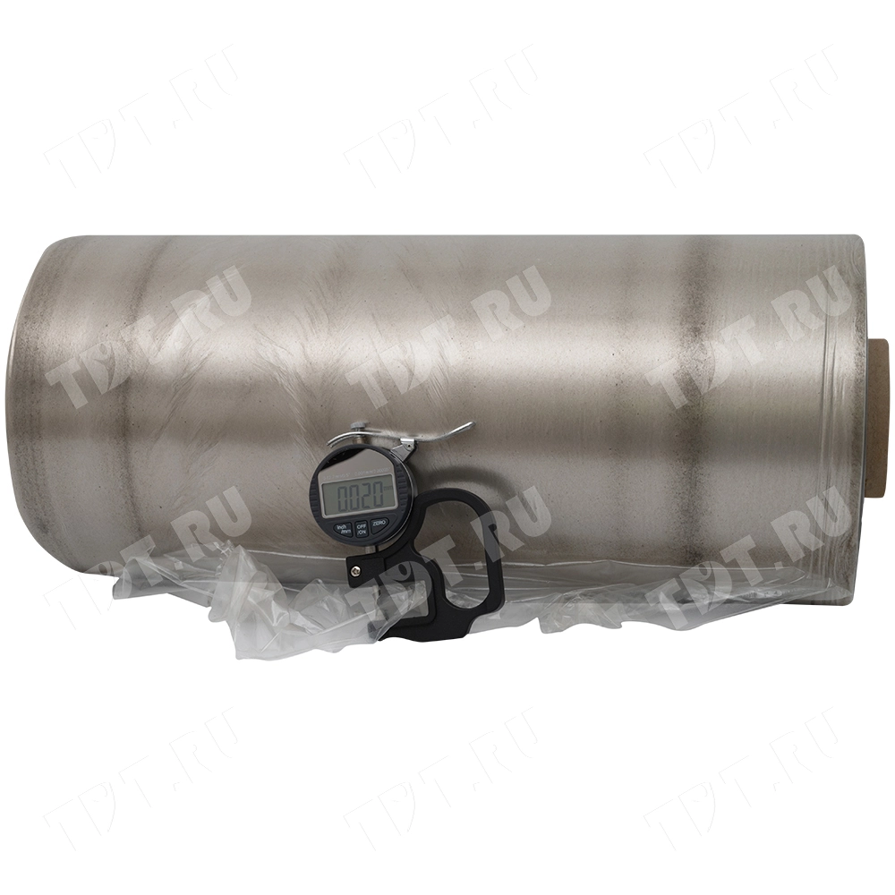 Машинная стрейч пленка ЭКОНОМ серая для упаковки паллет, 500 мм, 20 мкм, 14.4 кг, 2 сорт