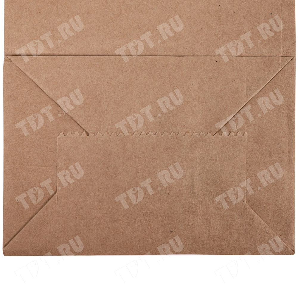 Крафт пакет без ручек, 70 г/м², 12*8*19 см