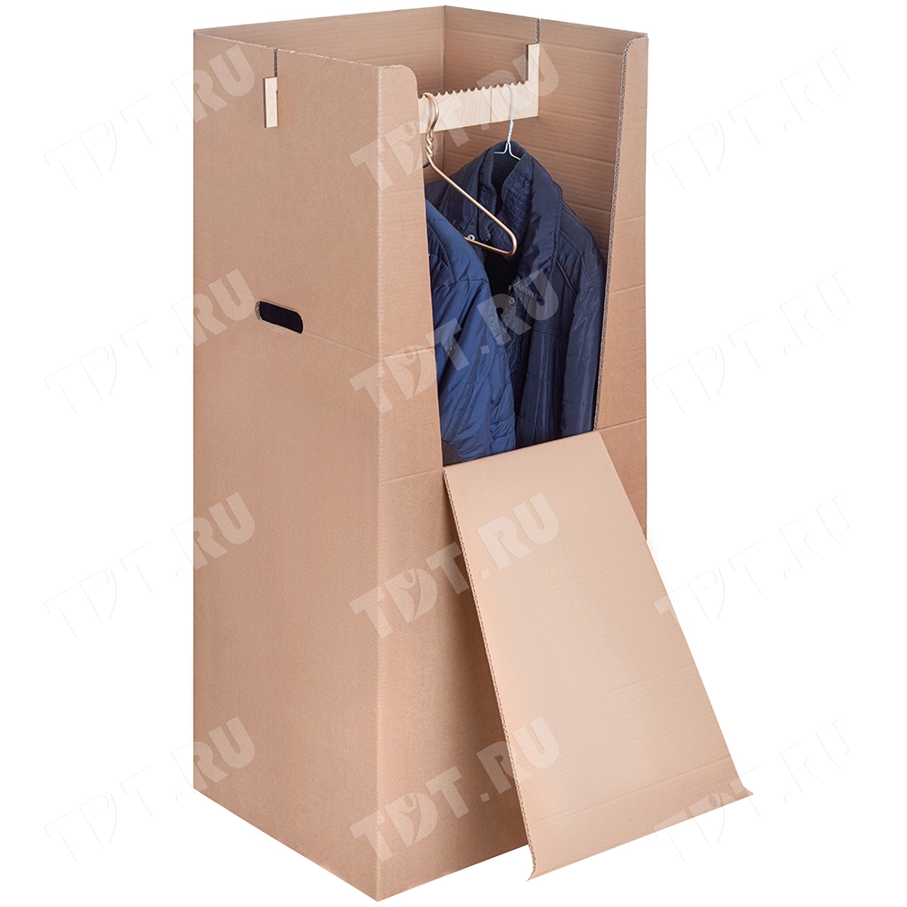 Короб №45 (гардеробный с перекладиной), 500*500*1300 мм