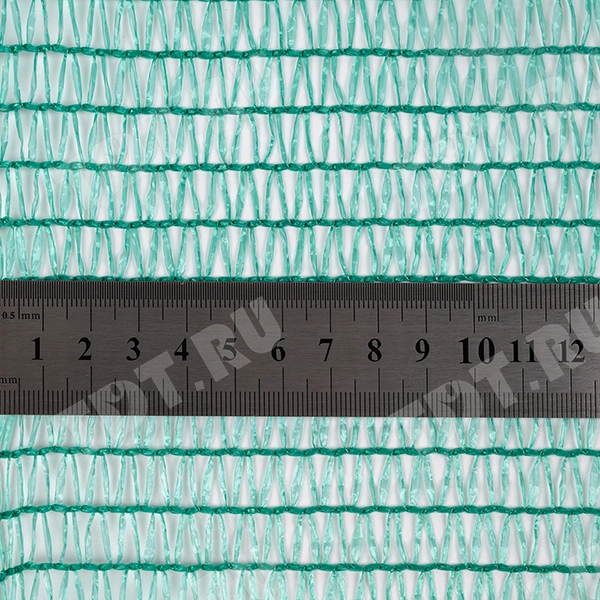 Фасадная сетка защитная, зеленая, 35 г/м², 3*50 м, затенение 35-40%