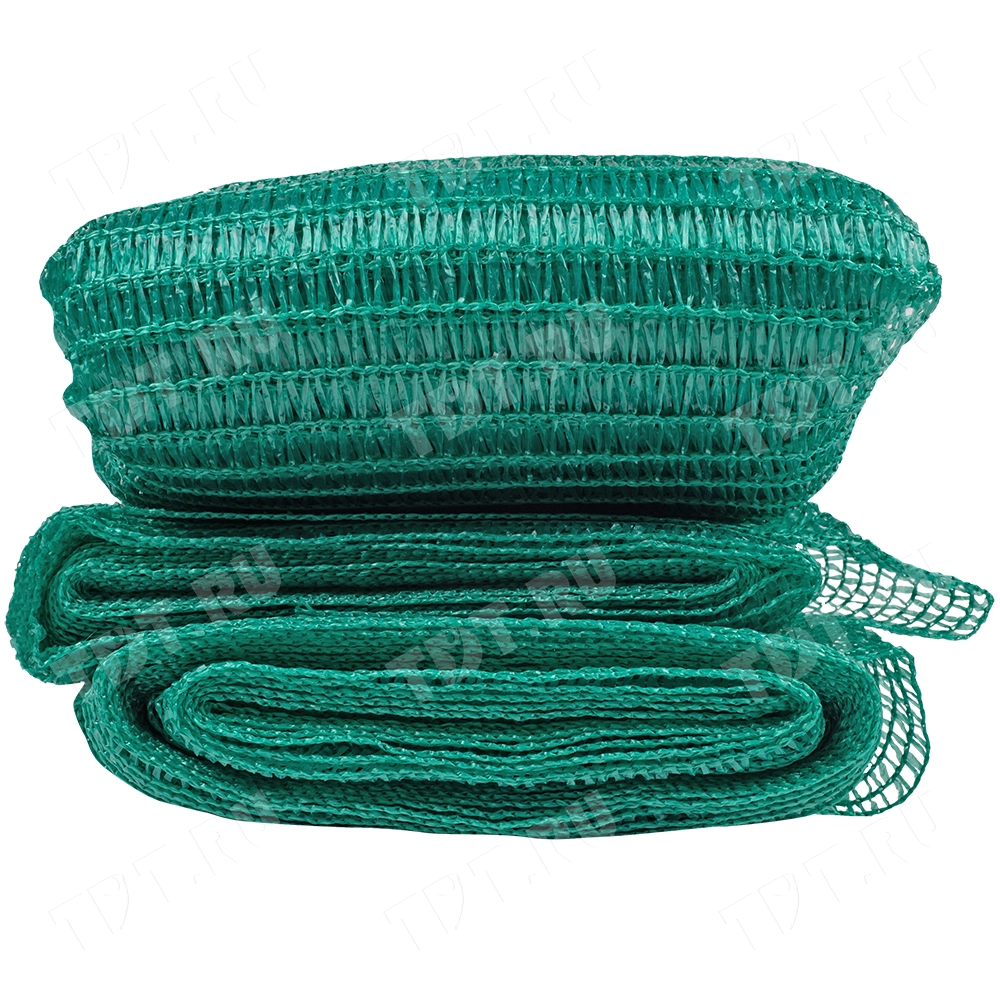 Фасадная сетка защитная, зеленая, 35 г/м², 2*10 м, затенение 35-40%