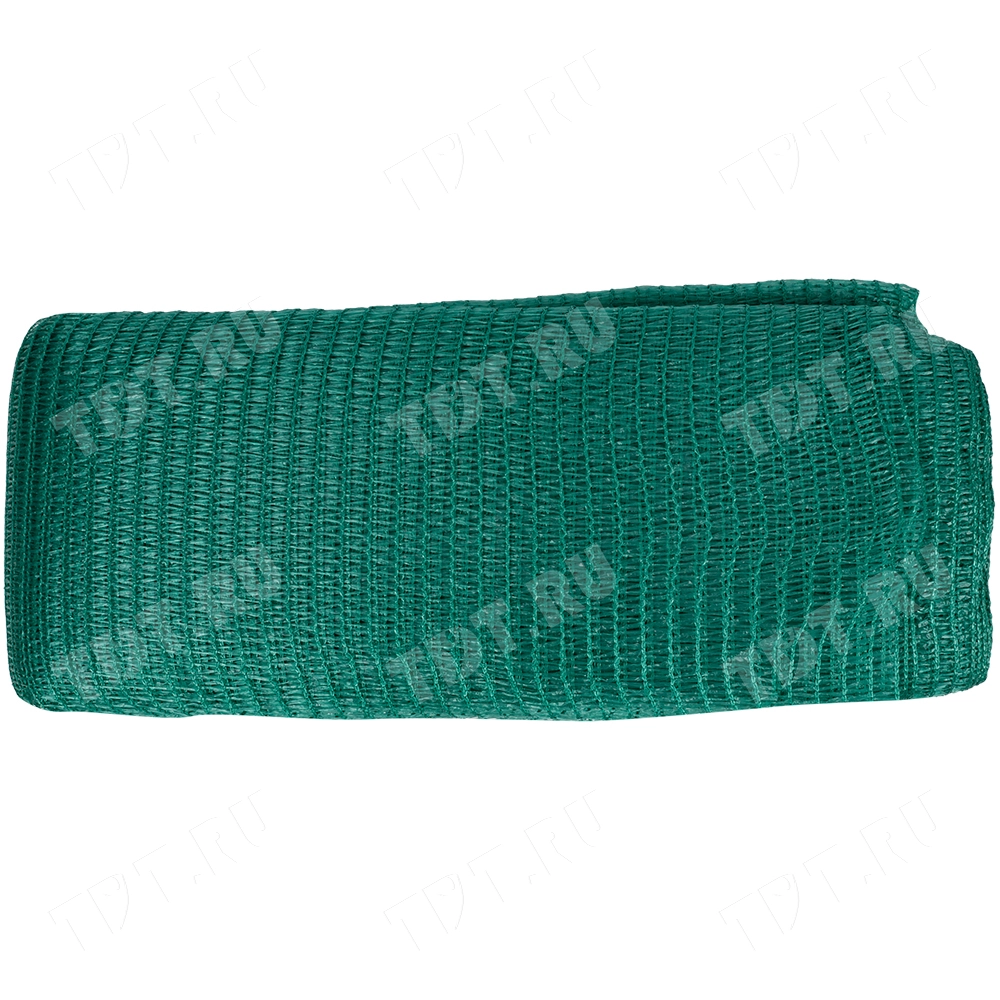 Фасадная сетка защитная, зеленая, 35 г/м², 2*10 м, затенение 35-40%