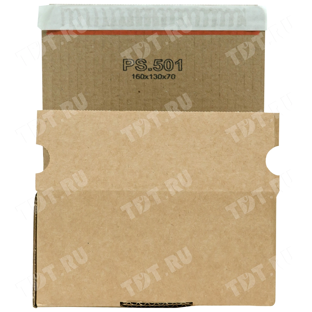 Почтовый короб PS.501 с клеевым клапаном, 160*130*70 мм, Т-23 В