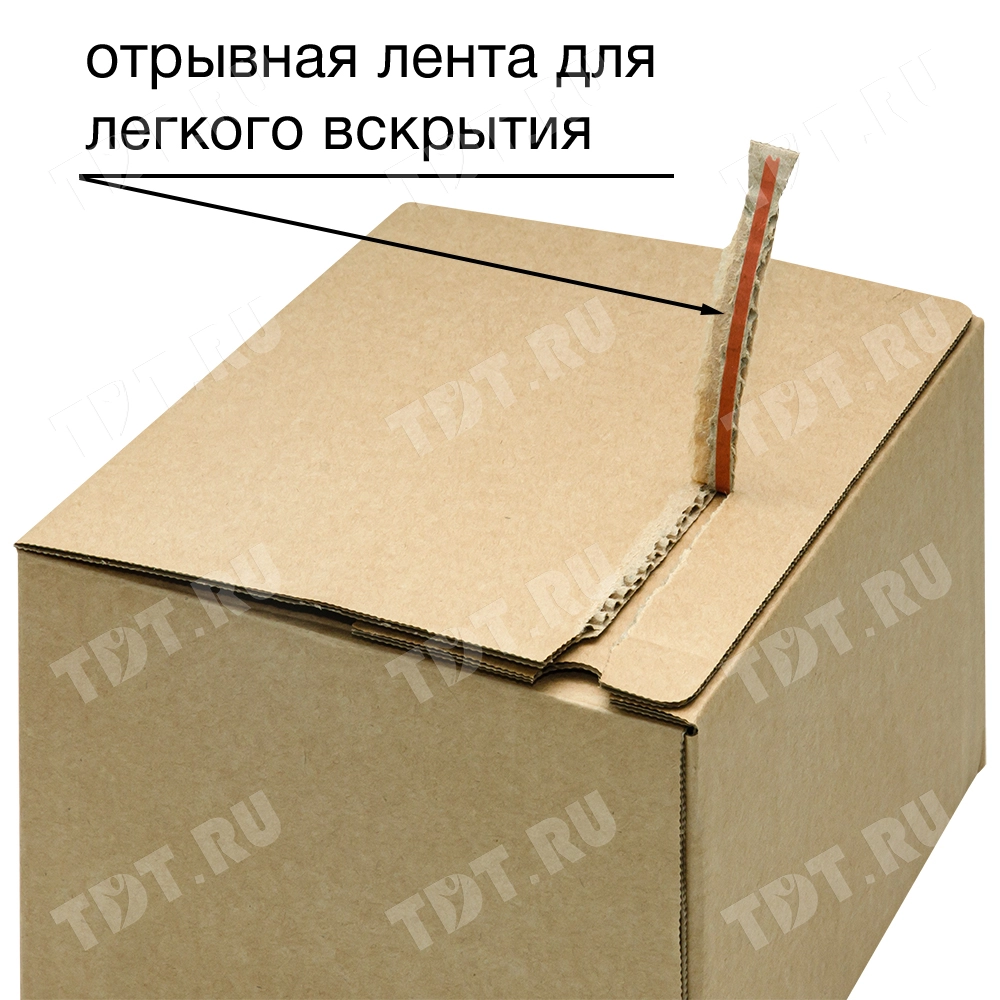 Почтовый короб PS.503 с клеевым клапаном, 210*180*130 мм, Т-23 В