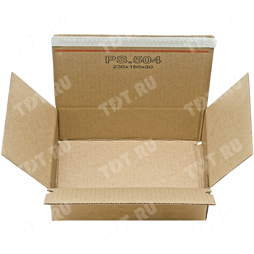 Почтовый короб PS.504 с клеевым клапаном, 230*160*80 мм, Т-23 В