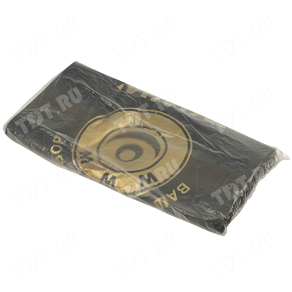 Пакет майка ПНД «WWW» чёрный, 43+20*69см, 33 мкм, 50шт.