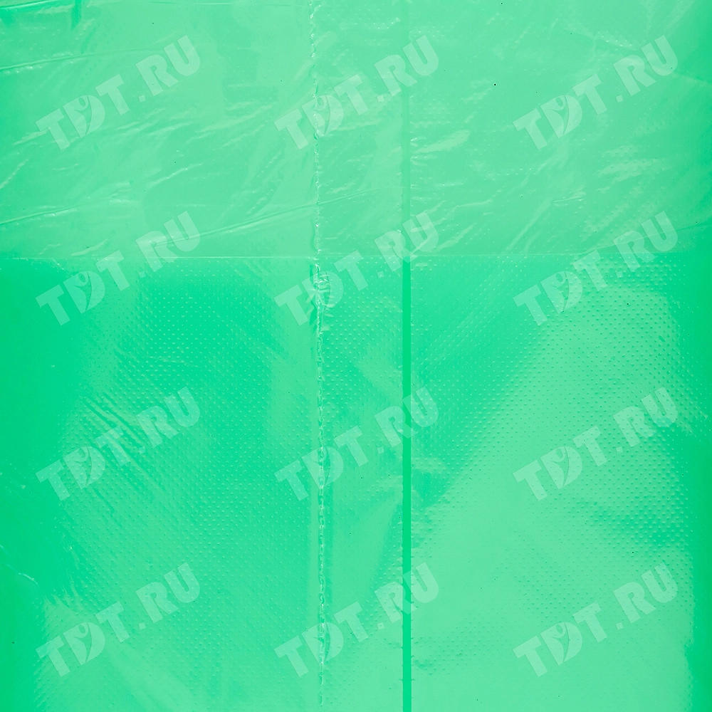 Полиэтиленовые пакеты ПСД 435 литров (зелёные), 85*190 см, 50 мкм, 10 шт./рулон