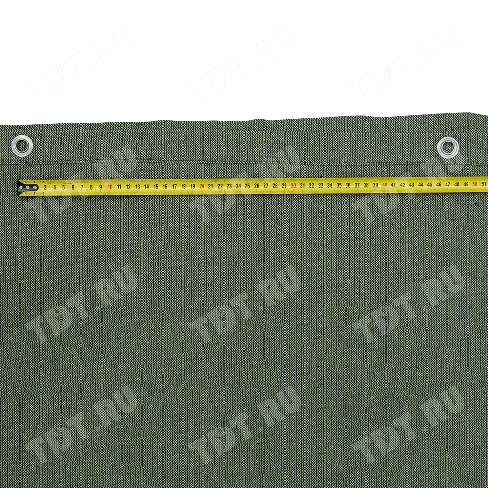 Брезент ОП с люверсами, хаки, 400 г/м², 4*6 м