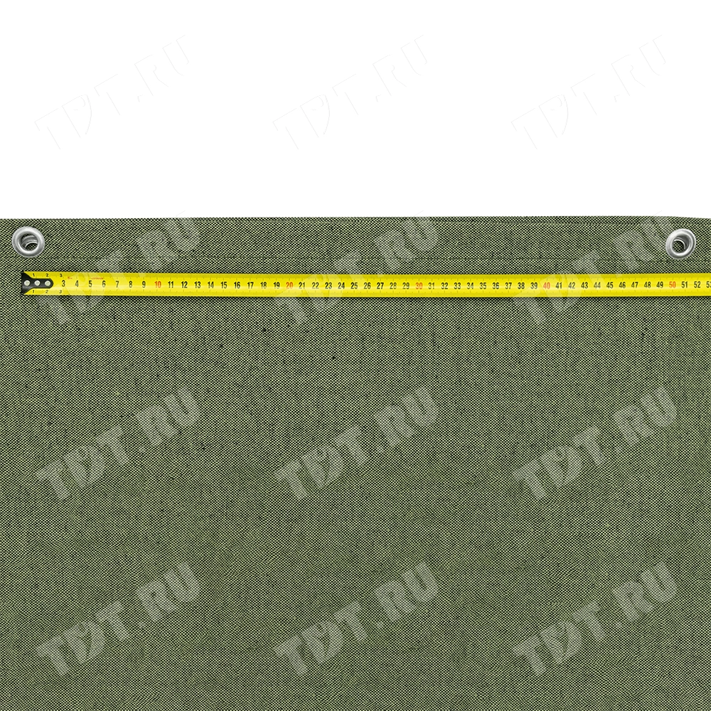 Брезент ВО с люверсами, хаки, 400 г/м², 3*5 м