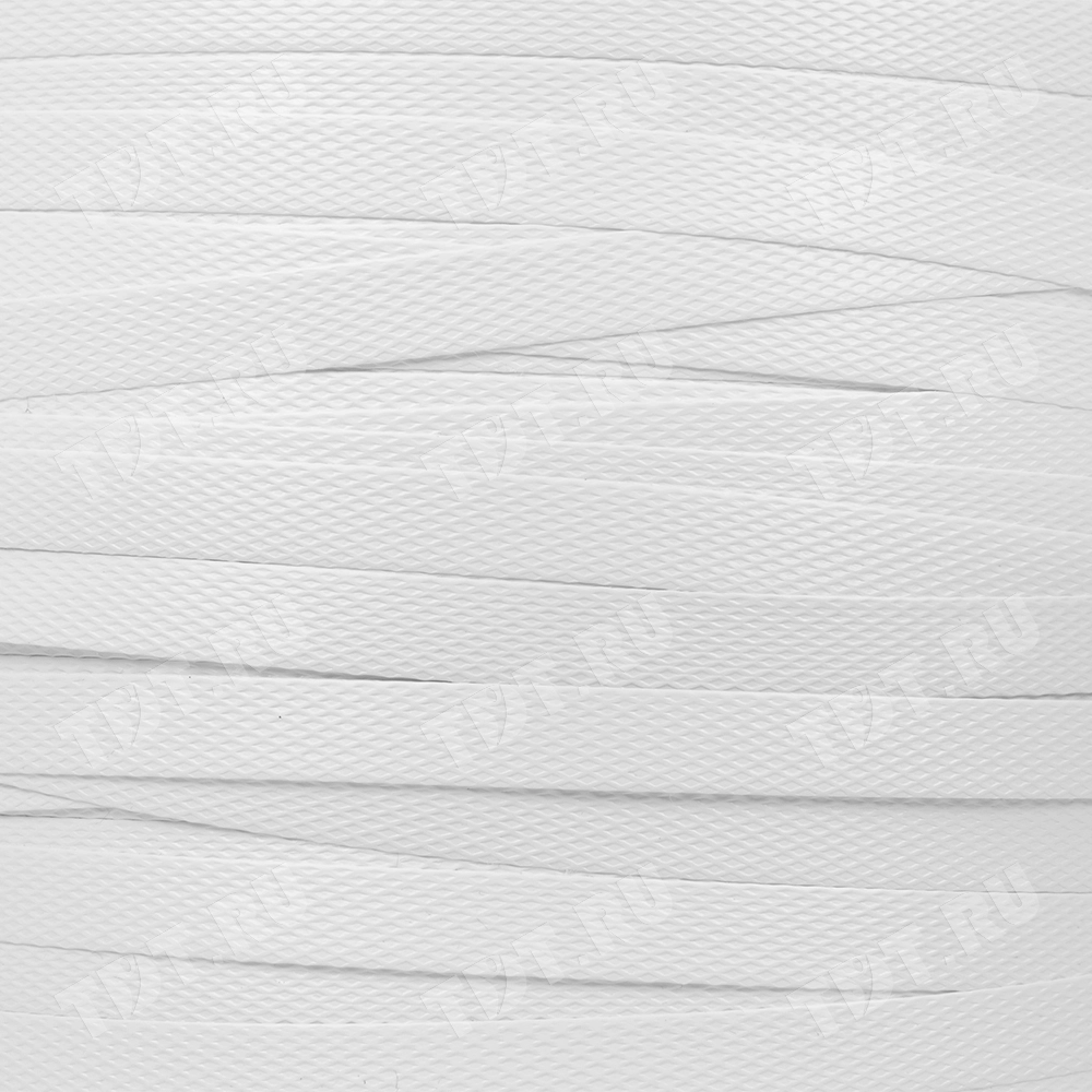 Стреппинг лента полипропиленовая (ПП), 15мм*0.8мм*500м, белая