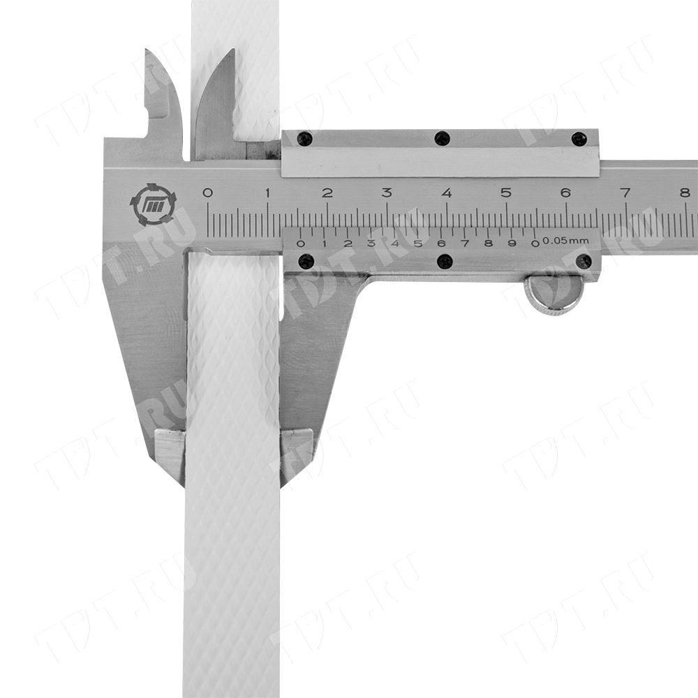 Стреппинг лента полипропиленовая (ПП), 15мм*0.8мм*500м, белая