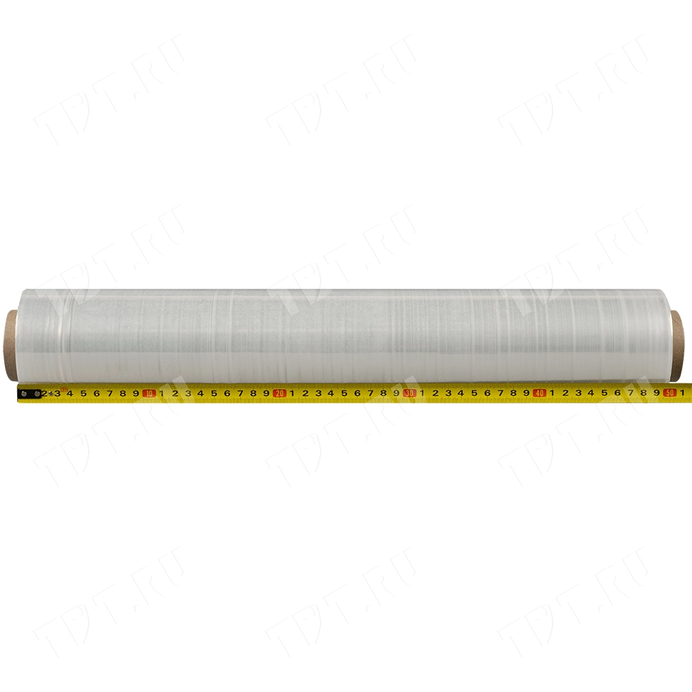 Стрейч пленка прозрачная, 500 мм, 20 мкм, 3 кг, 1 сорт