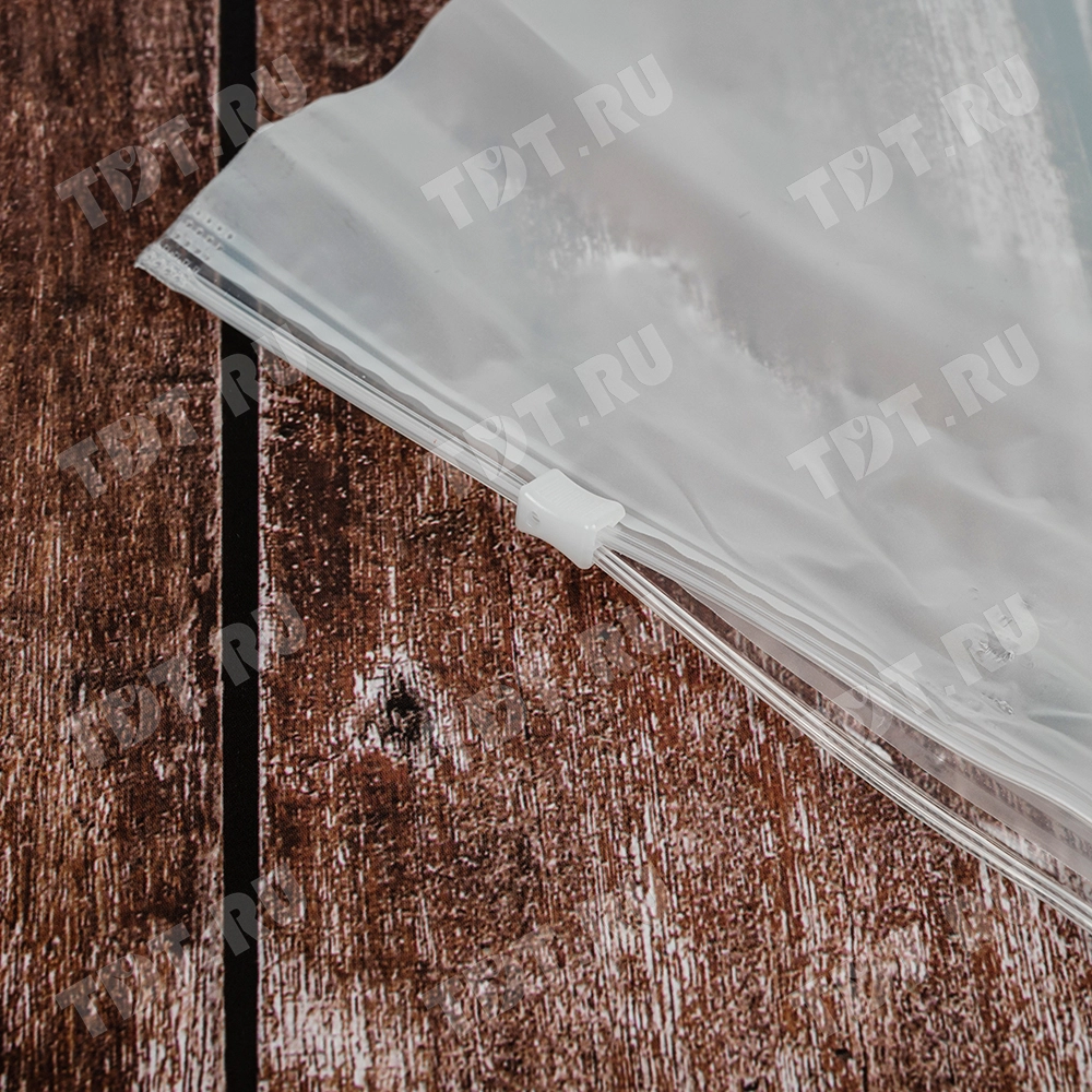 Пакет ПВД с замком слайдер 30*40 см, 70 мкм, матовый, 50 шт.