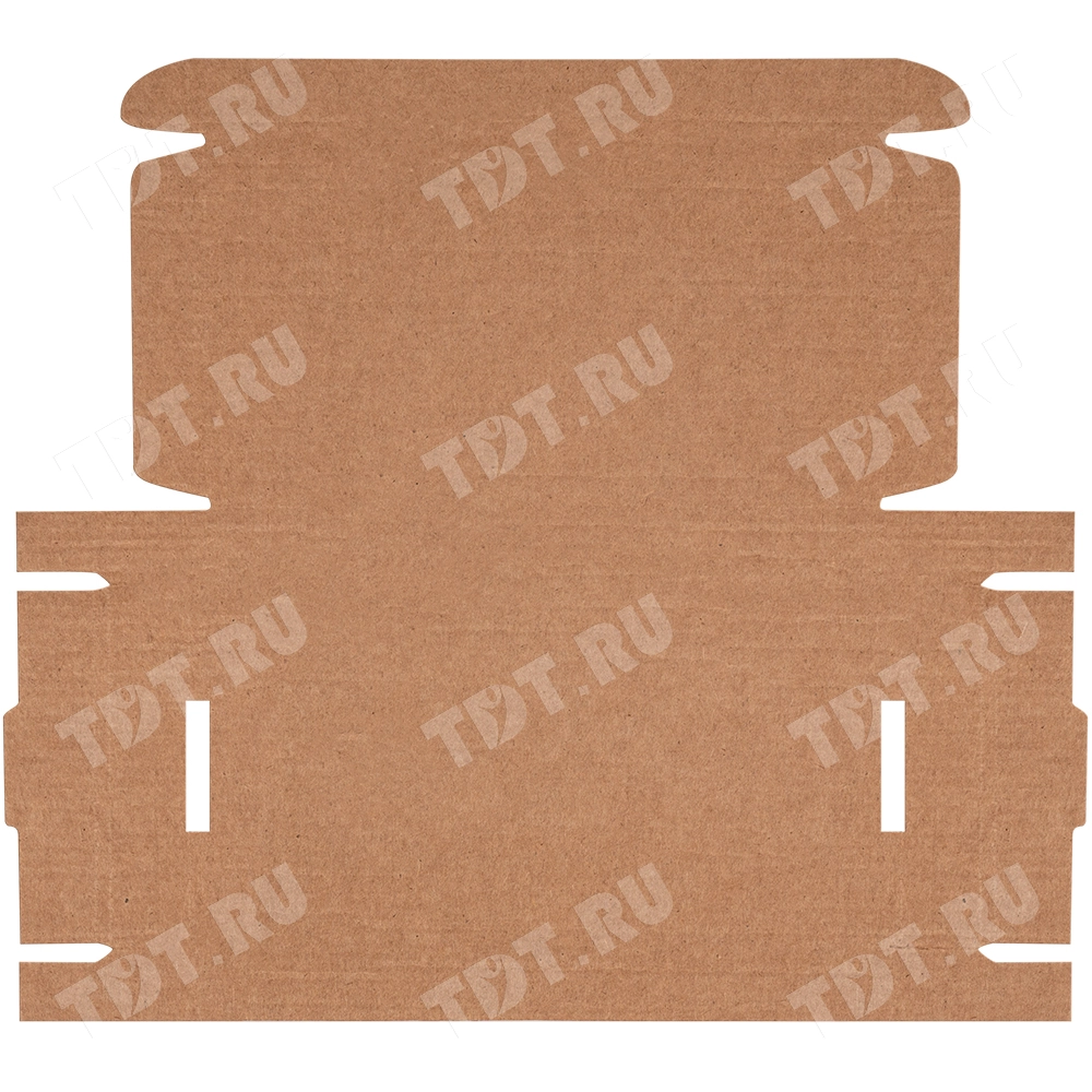 Коробка под чехол для телефона, бурая, 180*90*20 мм, Т-24 Е