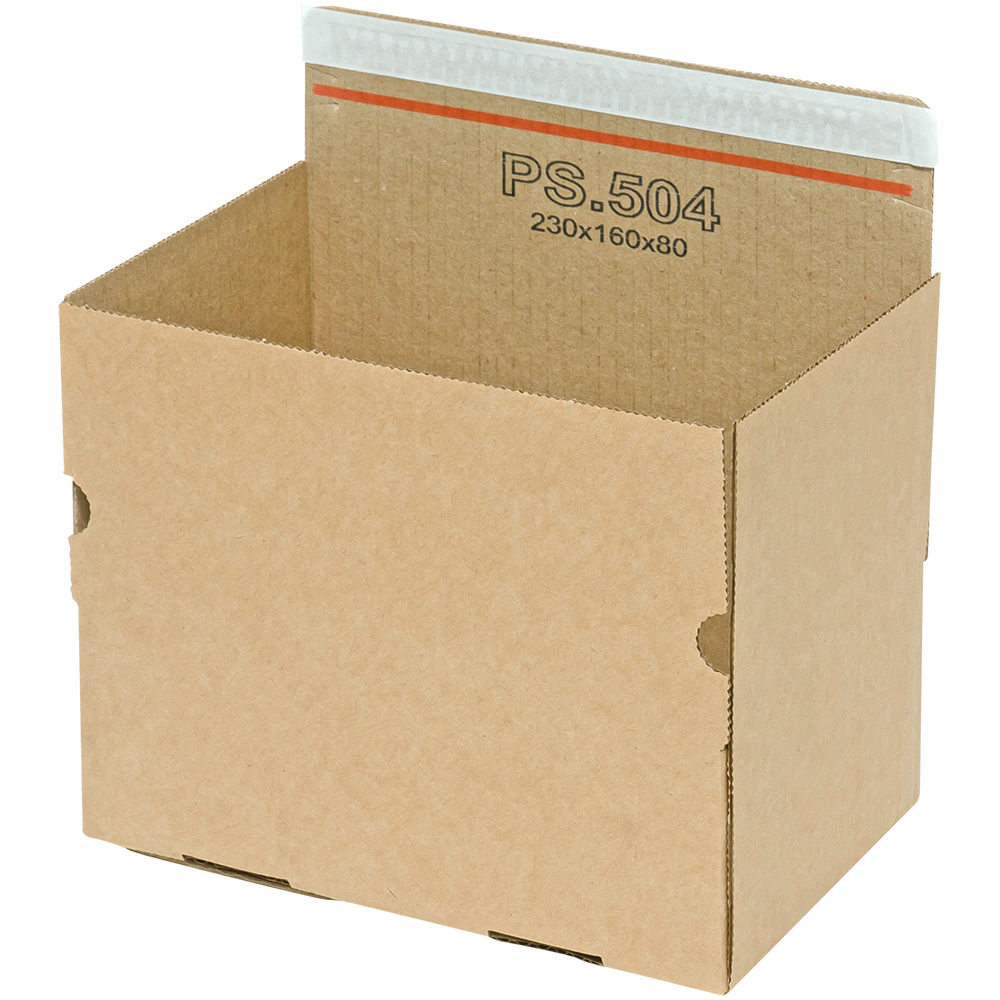 Почтовый короб PS.504 с клеевым клапаном, 230*160*80 мм, Т-23 В Почтовый короб PS.504 с клеевым клапаном, 230*160*80 мм, Т-23 В