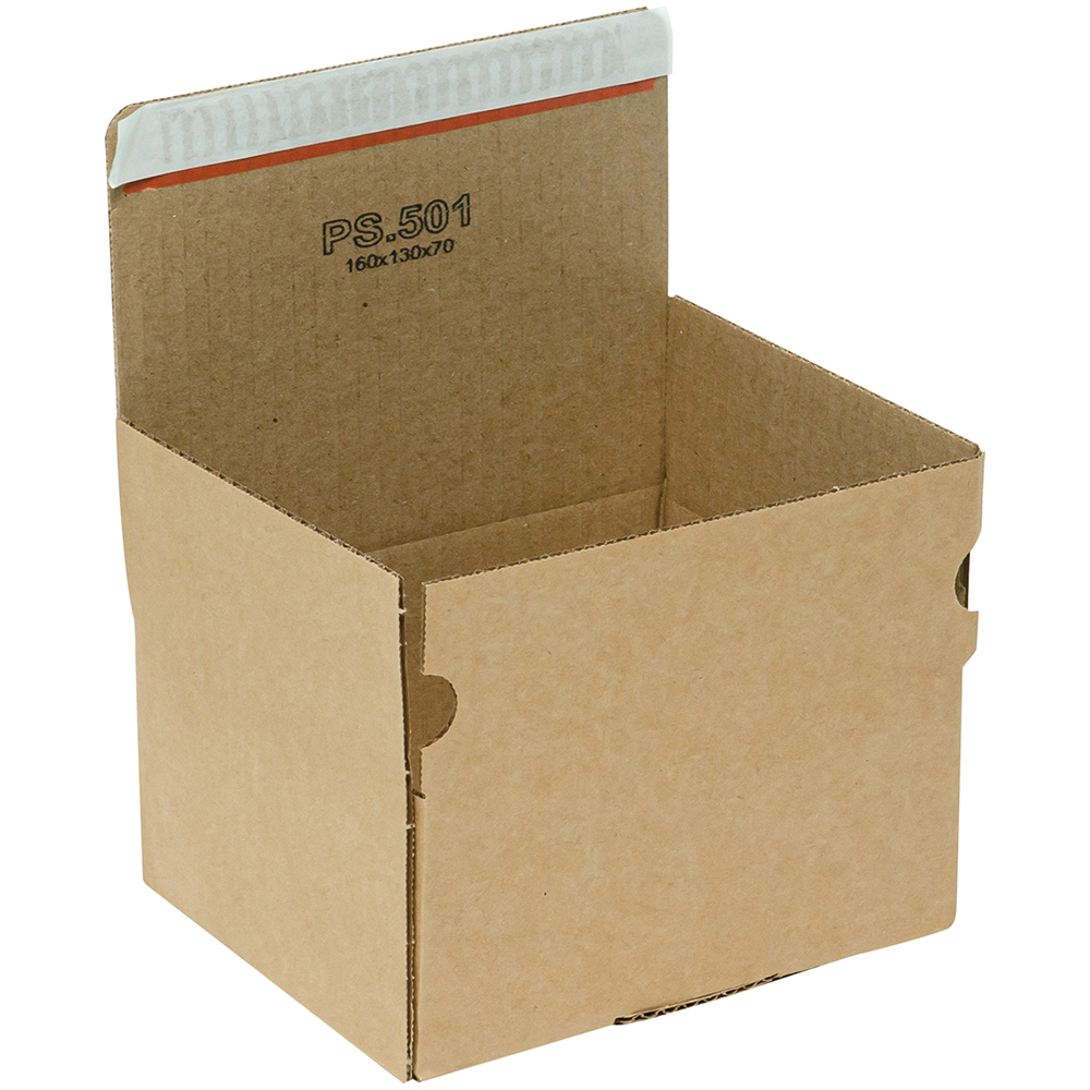 Почтовый короб PS.501 с клеевым клапаном, 160*130*70 мм, Т-23 В Почтовый короб PS.501 с клеевым клапаном, 160*130*70 мм, Т-23 В
