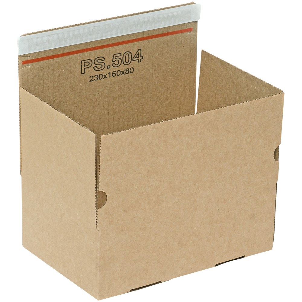 Почтовый короб PS.504 с клеевым клапаном, 230*160*80 мм, Т-23 В Почтовый короб PS.504 с клеевым клапаном, 230*160*80 мм, Т-23 В