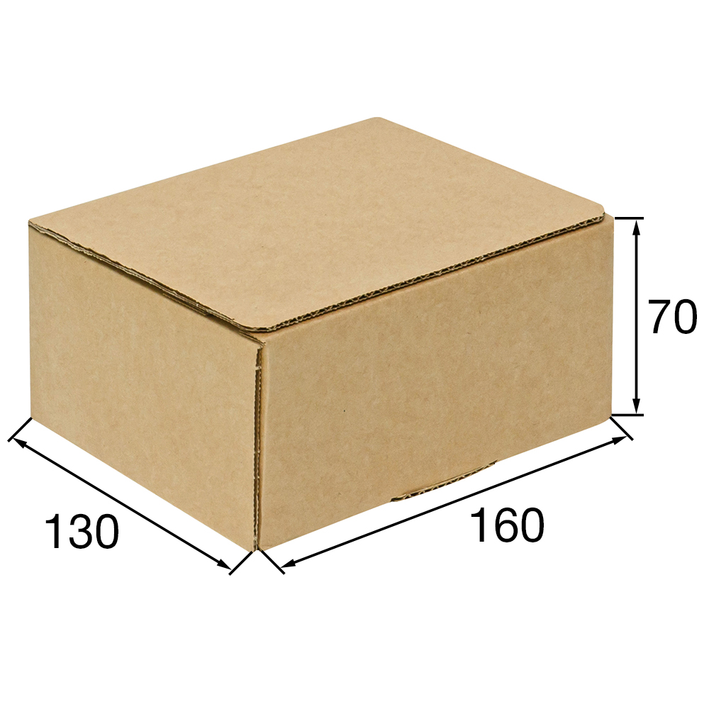 Почтовый короб PS.501 с клеевым клапаном, 160*130*70 мм, Т-23 В Почтовый короб PS.501 с клеевым клапаном, 160*130*70 мм, Т-23 В