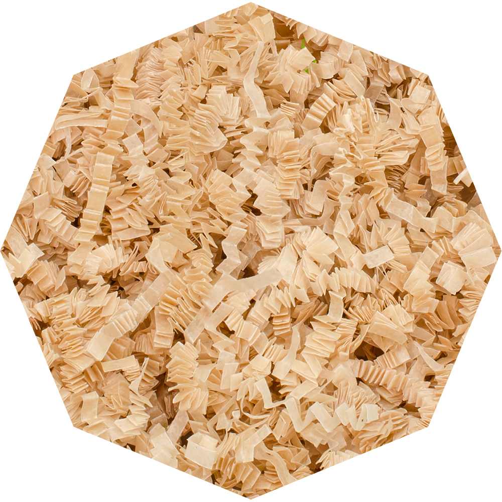 Бумажный наполнитель «Пергамент небеленый», простая бумага, 1 кг Бумажный наполнитель «Пергамент небеленый», простая бумага, 1 кг