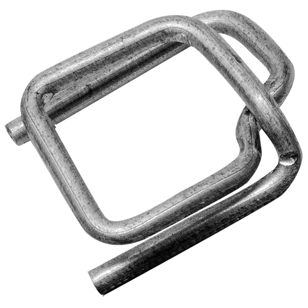 Пряжка проволочная для лент ПЭТ и ПП 19 мм, 1000 шт./уп. Пряжка проволочная для лент ПЭТ и ПП 19 мм, 1000 шт./уп.