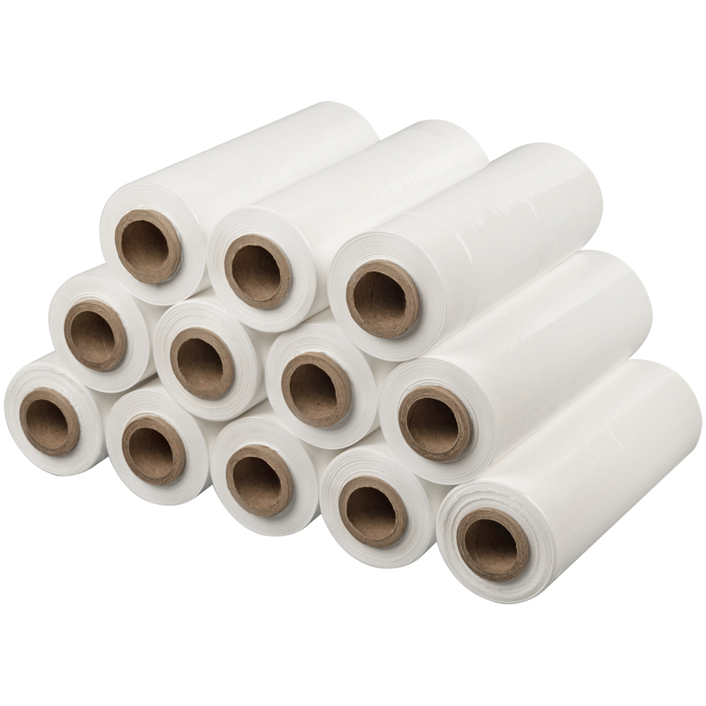 Стрейч пленка белая, мини-ролик, 250 мм, 20 мкм, 1.0 кг, 1 сорт Стрейч пленка белая, мини-ролик, 250 мм, 20 мкм, 1.0 кг, 1 сорт