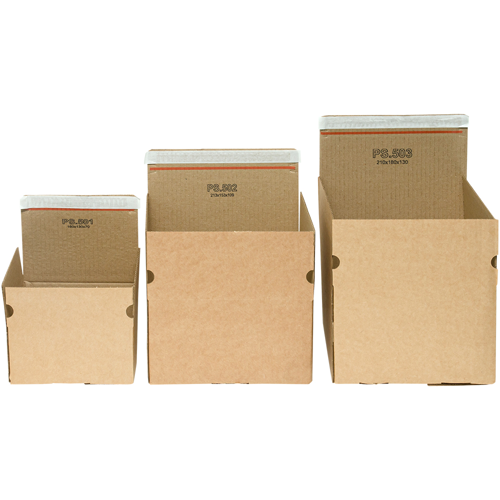 Почтовый короб PS.501 с клеевым клапаном, 160*130*70 мм, Т-23 В Почтовый короб PS.501 с клеевым клапаном, 160*130*70 мм, Т-23 В