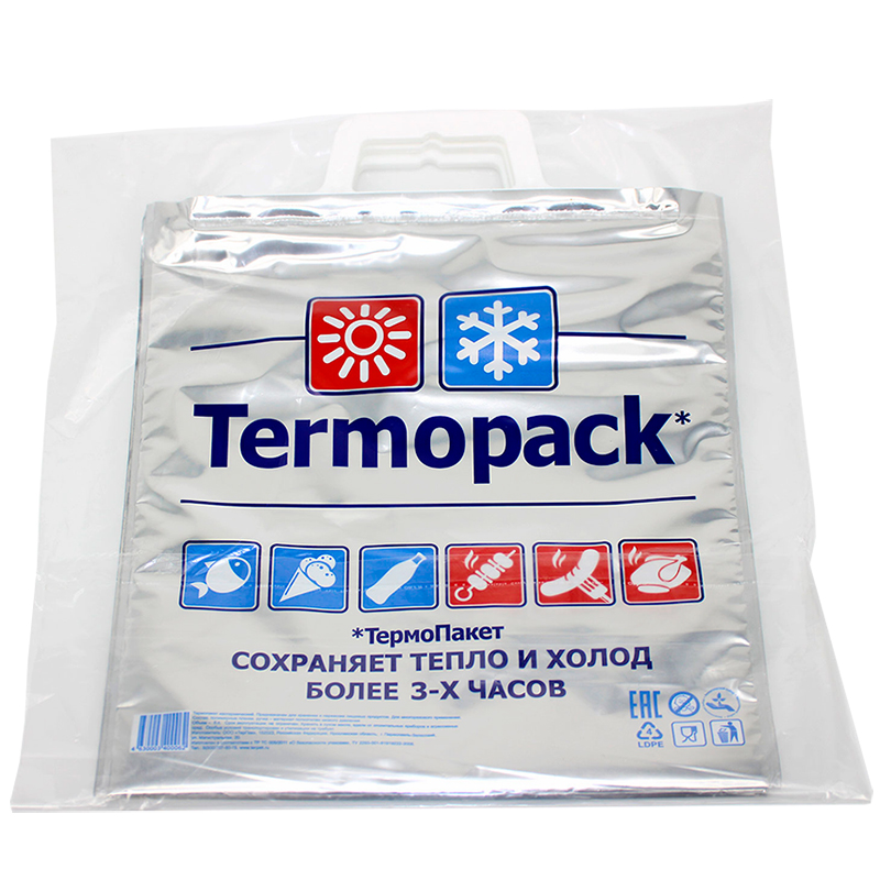 Термопакет Стандарт для хранения продуктов, 420*450 мм Термопакет Стандарт для хранения продуктов, 420*450 мм