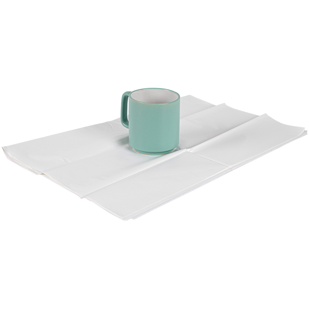 Бумага тишью для упаковки, белая, 50*66 см, 20 г/м², 10 листов Бумага тишью для упаковки, белая, 50*66 см, 20 г/м², 10 листов