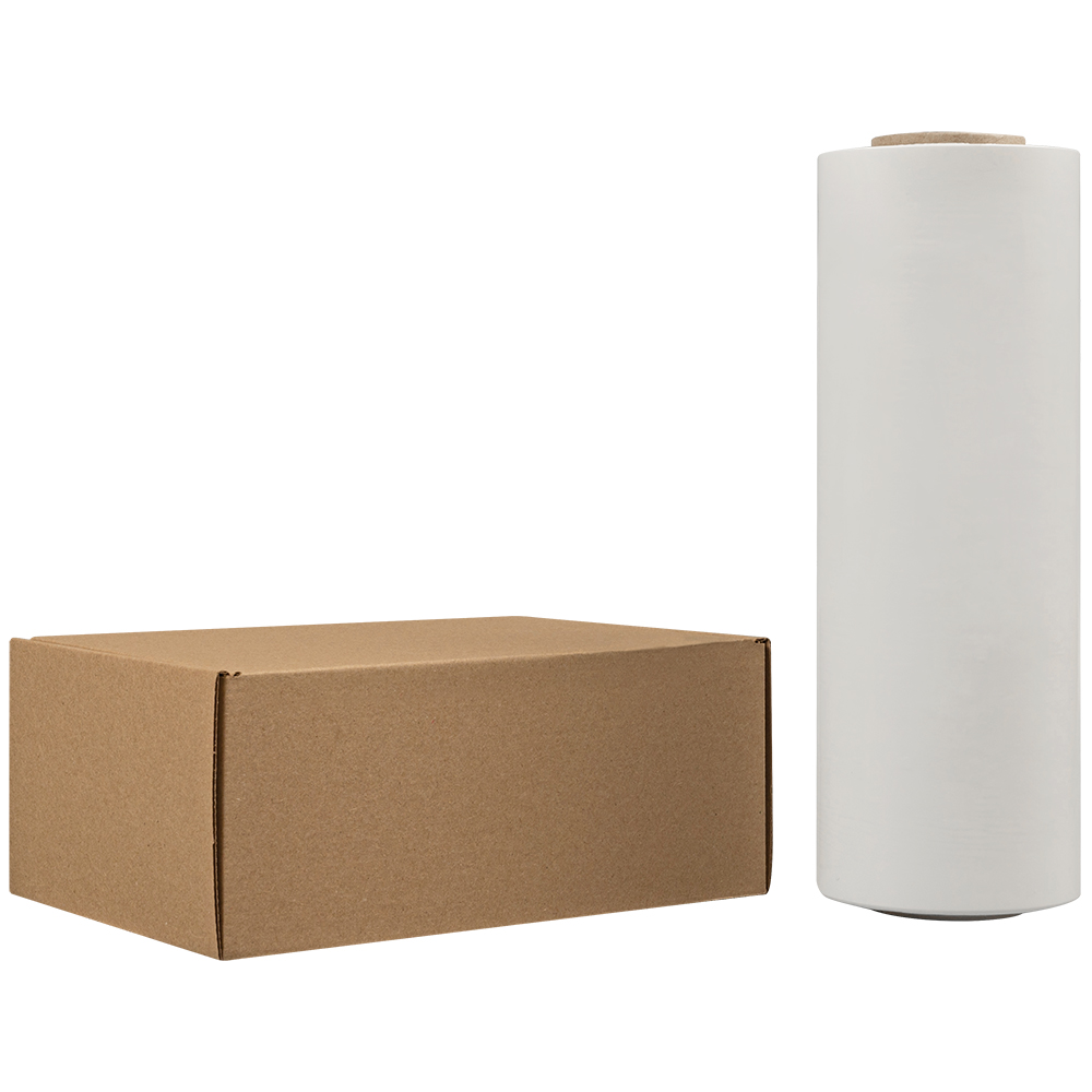 Стрейч пленка белая, мини-ролик, 250 мм, 20 мкм, 1.0 кг, 1 сорт Стрейч пленка белая, мини-ролик, 250 мм, 20 мкм, 1.0 кг, 1 сорт