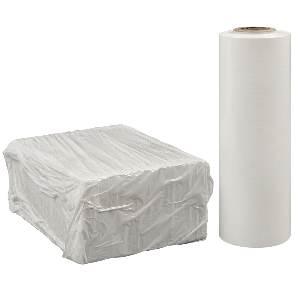 Стрейч пленка белая, мини-ролик, 250 мм, 20 мкм, 1.0 кг, 1 сорт Стрейч пленка белая, мини-ролик, 250 мм, 20 мкм, 1.0 кг, 1 сорт