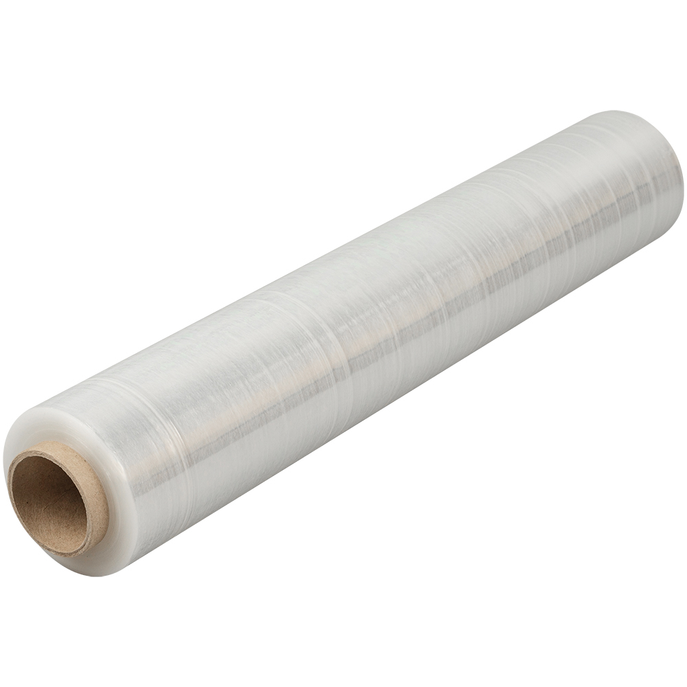 Стрейч пленка прозрачная в рулоне, 500 мм, 20 мкм, 2 кг, 1 сорт Стрейч пленка прозрачная в рулоне, 500 мм, 20 мкм, 2 кг, 1 сорт