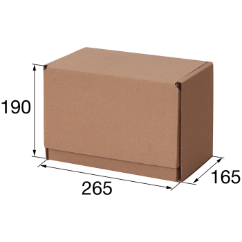 Почтовый короб тип «Г», 265*165*190 мм, T-23 В, 100% целлюлоза Почтовый короб тип «Г», 265*165*190 мм, T-23 В, 100% целлюлоза