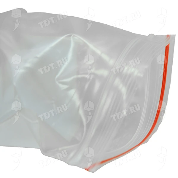 Пакеты Zip Lock с полосой для надписи, 150*200 мм, 60 мкм, 100 шт.