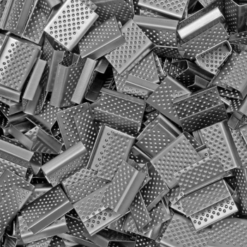 Скобы оцинкованные для ПП ленты, 19 мм, 1000 шт./уп. Скобы оцинкованные для ПП ленты, 19 мм, 1000 шт./уп.