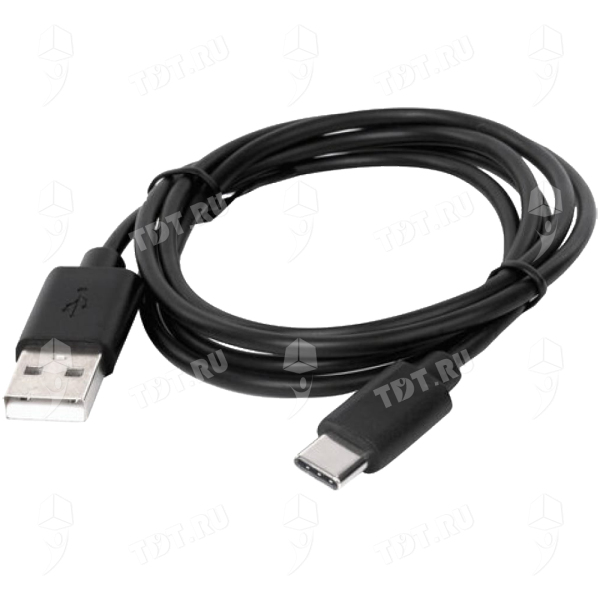 Кабель USB 2.0-Type-C, 1 м, SONNEN, медь, для передачи данных и зарядки
