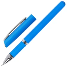 Ручка шариковая масляная BRAUBERG L-10 с грипом, синяя, 0.7 мм