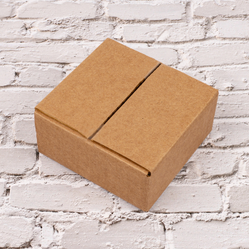 Короб №151-Ц, бурый, 100*100*45 мм, Т-23 В