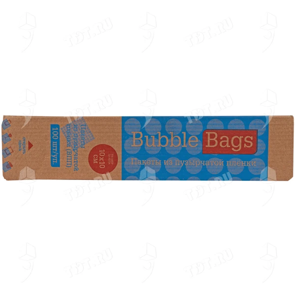 Пакеты ВПП «Bubble bags», трёхслойные, 10*10 см, 100 шт.