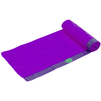 Мешки для мусора ПНД Komfi 30 литров с завязками, 48*58 см, фиолетовые, 20 шт./рулон Мешки для мусора ПНД Komfi 30 литров с завязками, 48*58 см, фиолетовые, 20 шт./рулон