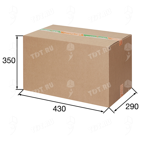 Короб для переезда №8 (стандарт), 430*290*350 мм