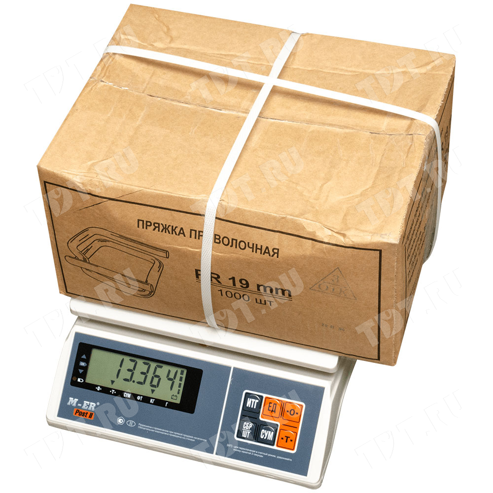 Пряжка проволочная для лент ПЭТ и ПП 19 мм, 1000 шт./уп.